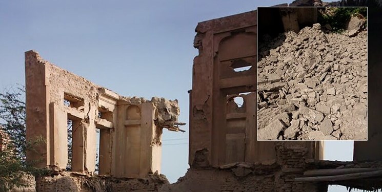 تخریب ۳۰ درصدی قلعه تاریخی آل علی بر اثر زلزله