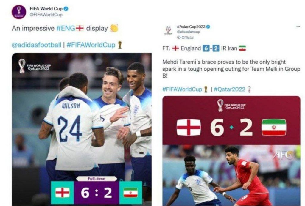 واکنش فیفا به شکست سنگین تیم ملی