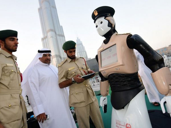 ربات ها در دبی