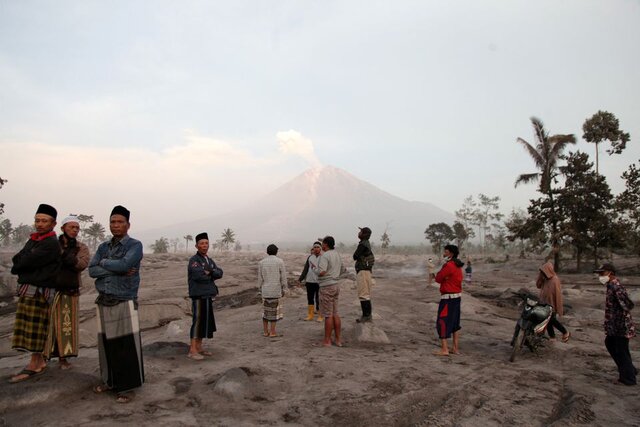 آتشفشانِ اندونزی