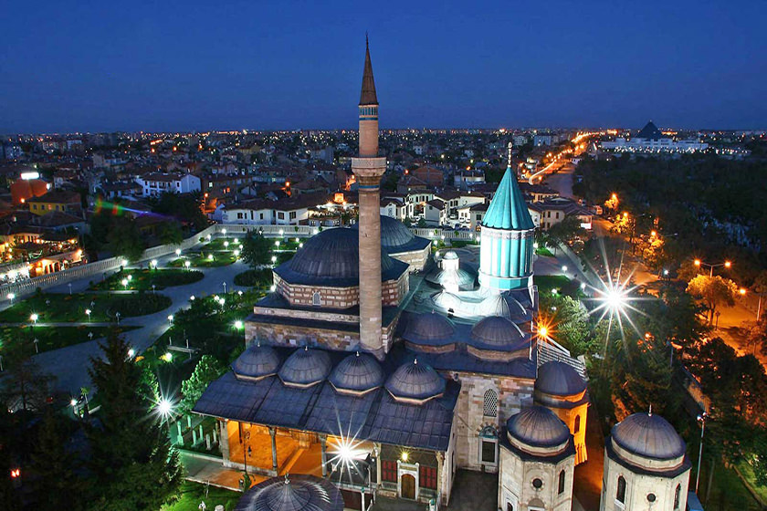 آشنایی با جاهای دیدنی شهر قونیه ترکیه