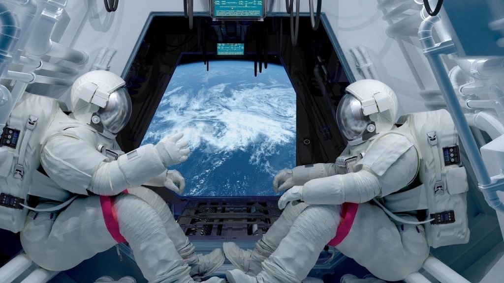 آشپزی فضانورد ناسا در ایستگاه فضایی بین‌المللی+فیلم
