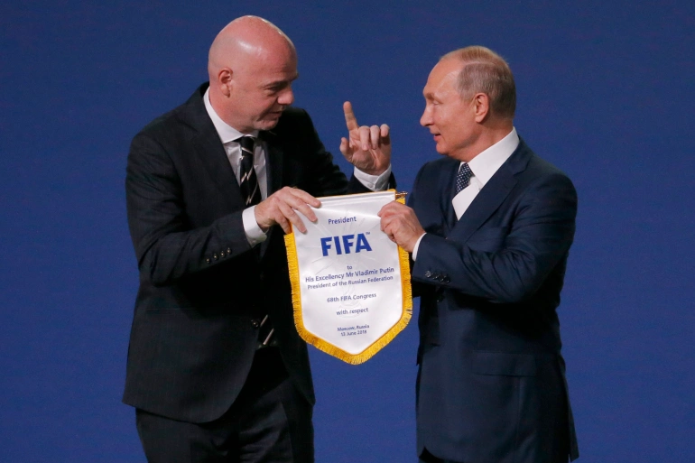 روسیه از حضور در جام جهانی ۲۰۲۲ قطر محروم شد