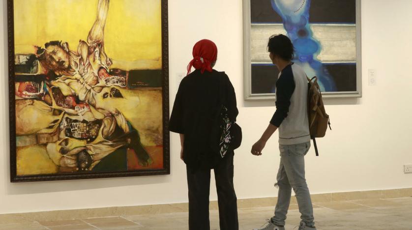 نمایش آثار هنری غارت شده عراقی توسط آمریکایی ها