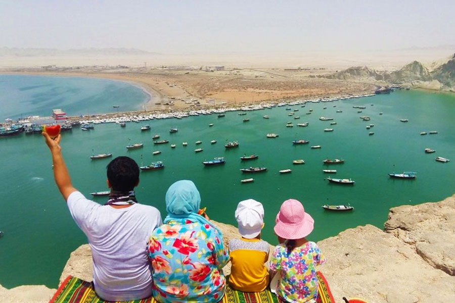 رونق قابل توجه گردشگری دریایی سیستان و بلوچستان در نوروز ۱۴۰۱