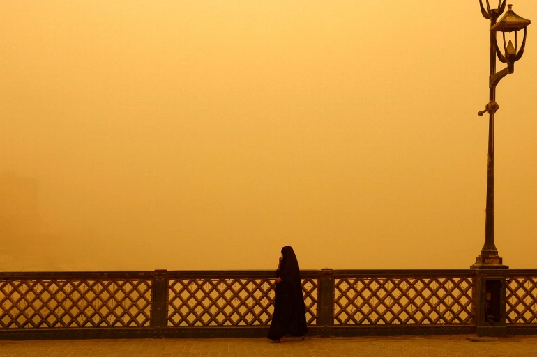 طوفان شن زنگ خطر در خاورمیانه را به صدا در می آورد