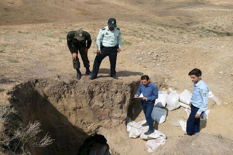 دستگیری باند حفاری غیرمجاز در اراک