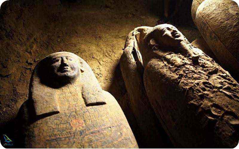۱۳ مومیایی در چاه مصر کشف شده است