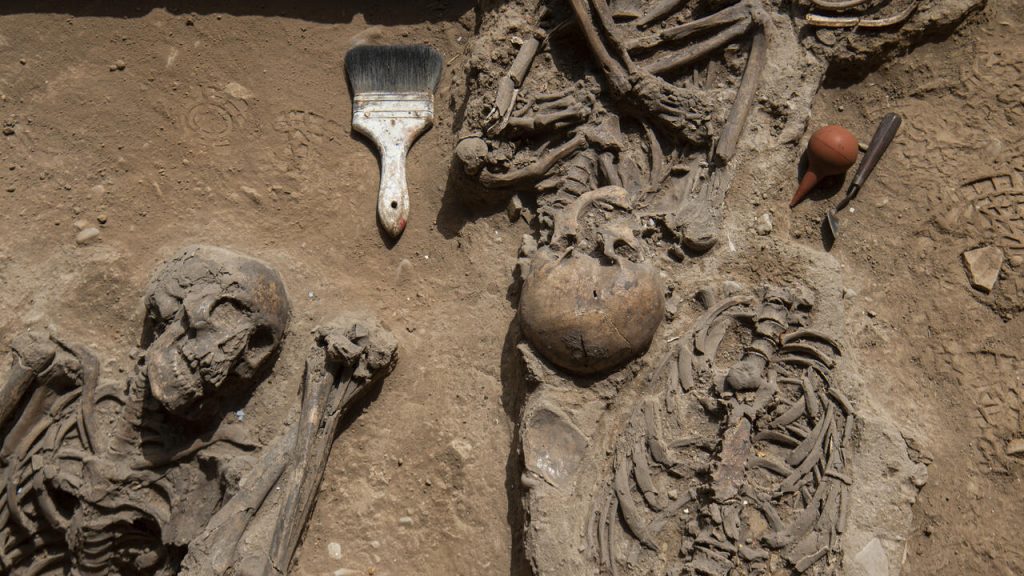 کشف سه جسد مومیایی شده در لیمای پرو/فیلم