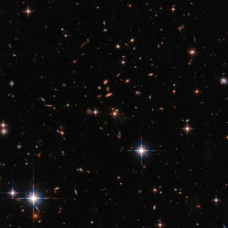 کشف خوشه کهکشانی زیبا در کیهان اولیه