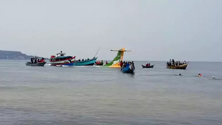 سقوط هواپیمای مسافربری در دریاچه ویکتوریای تانزانیا