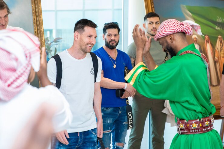 حضور لیونل مسی در تبلیغات گردشگری عربستان/فیلم