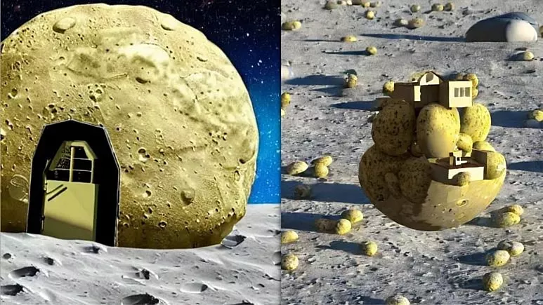 اولین ساکنان ماه و مریخ  خانه‌های خود را از «سیب‌زمینی و نمک» بسازند