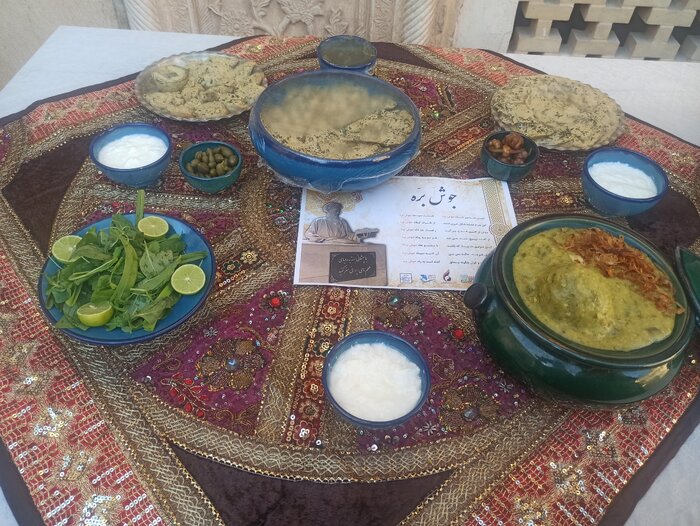رونمایی از میز گردشگری خوراک در خانه نصیرالملک شیراز