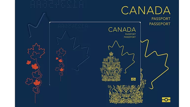 کانادا از طرح جدید پاسپورت خود رونمایی کرد