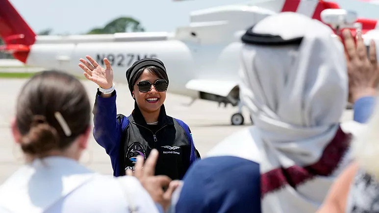 نخستین فضانورد زن عربستان در ایستگاه فضایی