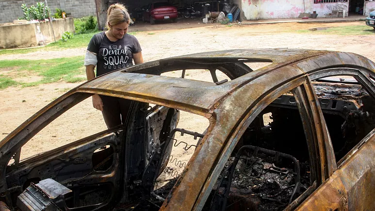 بنزین ایرانی عامل آتش سوزی خودروهای ونزوئلا