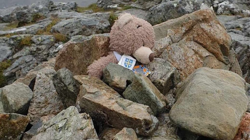 نجات عروسک جهانگرد از کوه های اسکاتلند