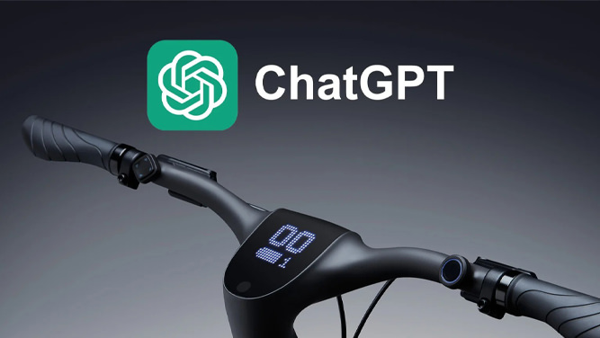 شرکت اورتوپیا از یک دوچرخه مبتنی بر هوش مصنوعی ChatGBT رونمایی کرد