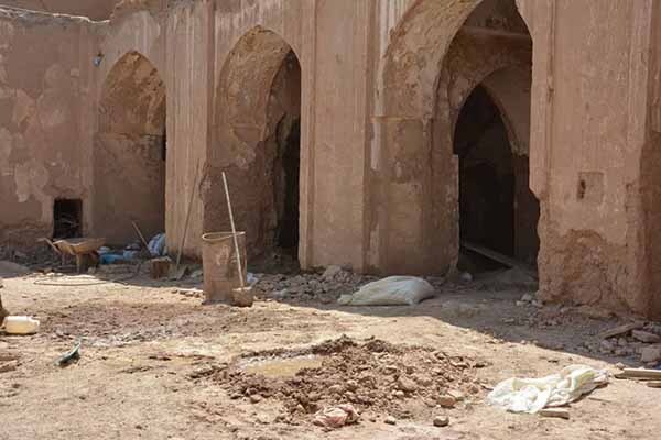 آغاز پروژه بازسازی مسجد شیخی‌ها در یزد