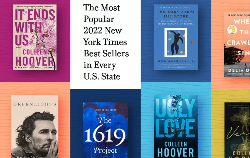 معرفی ۳۰ مورد از پرفروش ترین کتاب های جهان در سال ۲۰۲۳