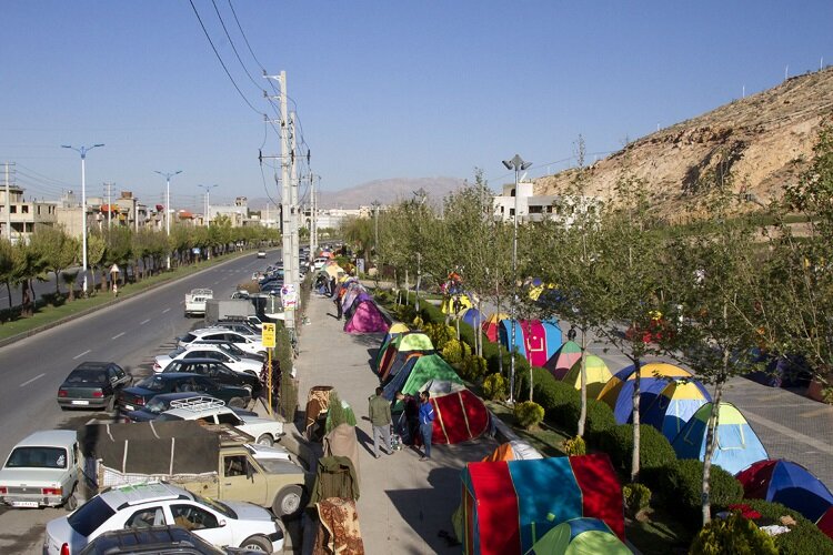برپا کردن چادر های مسافرتی در مازندران ممنوع خواهد شد