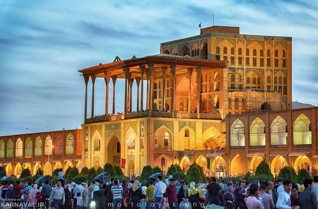 کاخ عالی قاپوی اصفهان در روز های پنجم و ششم بهمن ماه تعطیل خواهد بود